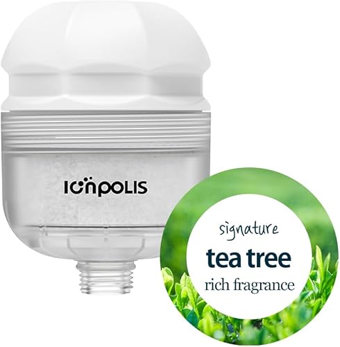 ChungSu - Filtro de ducha externo de gran capacidad, 1 filtro integrado con aroma a jazmín blanco