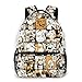 XCNGG Anime My H-e-ro Ac-ad-em-ia Collage Denki Kaminari Sac à dos en toile pour ordinateur portable pour homme et femme