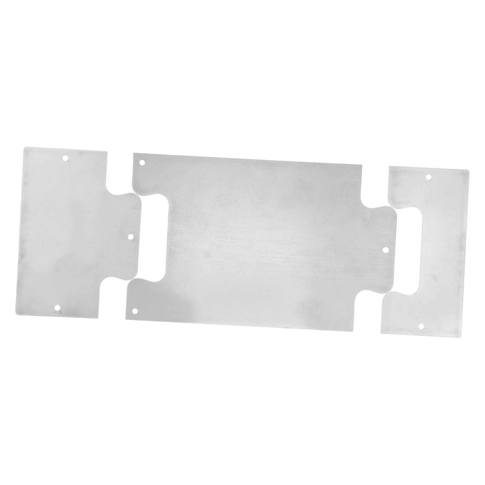 Plaque de porte acier inoxydable HOMSFOU finition satinée design