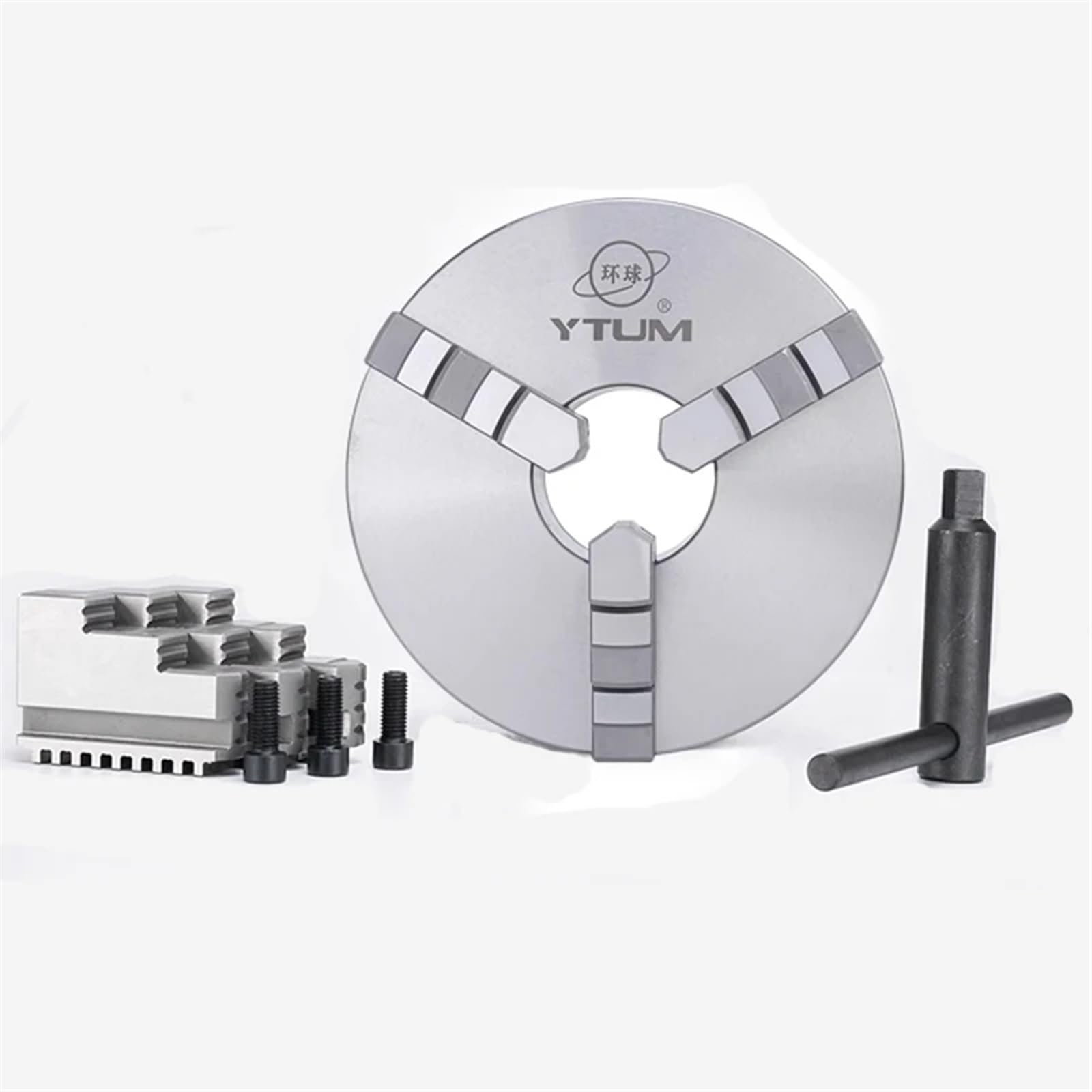 Uchwyt tokarski 125 mm precyzyjny 3-szczękowy samocentrujący uchwyt K11-125 metalowy uchwyt tokarski, ręczny uchwyt do przewijania