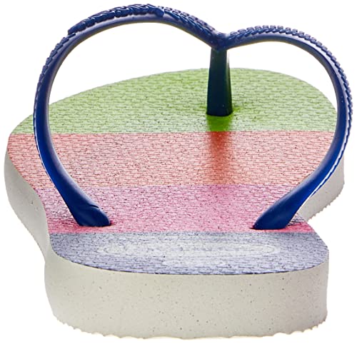 Chinelo Slim Neon Glow, Havaianas, Feminino, Branco, 35/36