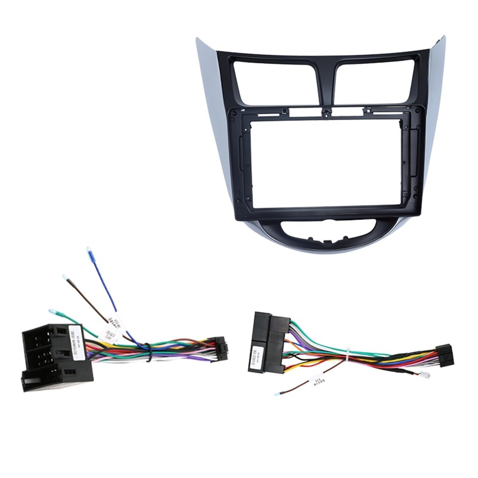 Rama radia samochodowego Car Radio Fascia Frame Fit For HYUNDAI 20112016 Car Mounting Installation Frame Panel Fit For Dash Multimedia Cable