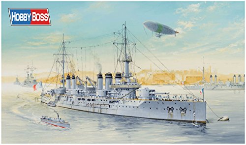 Hobbyboss 86504 « French Navy Pre-Dreadnought Battleship Voltaire Plastic Model Kit, 1:350 Scale