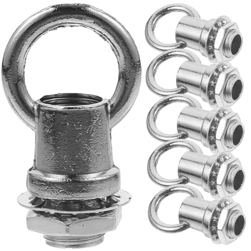 SOPOTUTU 6個 吊りフック 天井用 全ねじ 製 耐荷重 照明器具向け シンプル設計 取り付け簡単 確保