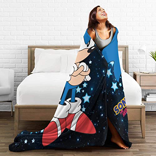Japanese Cartoon Anime Blanket Throws Micro Fleece Bed Blankets Super Soft Cozy Luxury Couch Blanket 60"X50" #TOP3