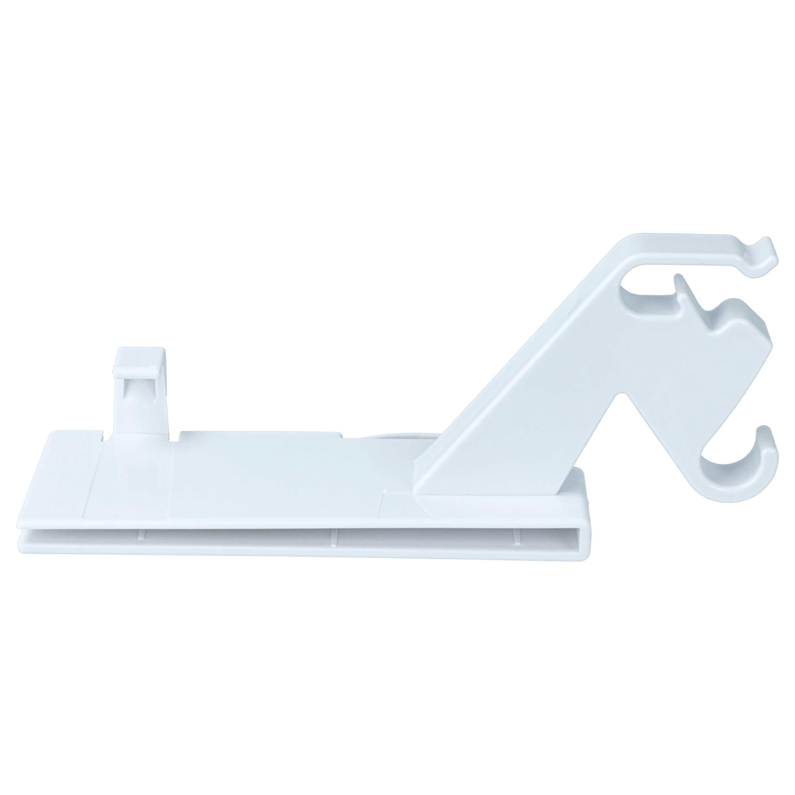 vhbw Cerniera destra compatibile con Zanussi ZBB28442SV, ZBF22451SA congelatore, frigorifero combinato - cerniera porta per vano freezer