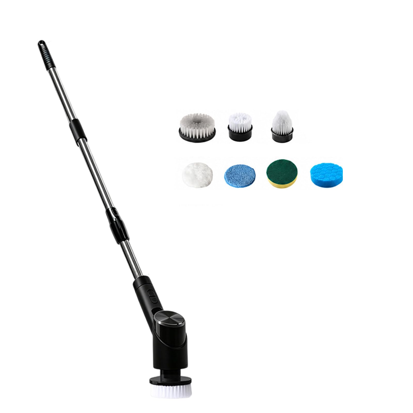 Electric Brush for Home Use ABS Body Rechargeable Scrubber for Floor Joint Stain Corner Detail Cleaner