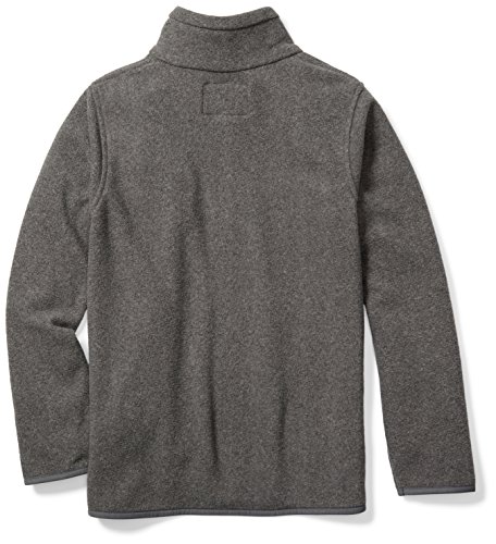Image of Amazon Essentials Boys and Toddlers' Polar Fleece Full-Zip Mock Jacket, Insulated, Long Sleeve