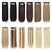 SEGO Short Hair Extensions Clip in Human Hair 6 Inch Toppers for Women Adding Volume-1 Pcs 10g #27 Dark Blonde