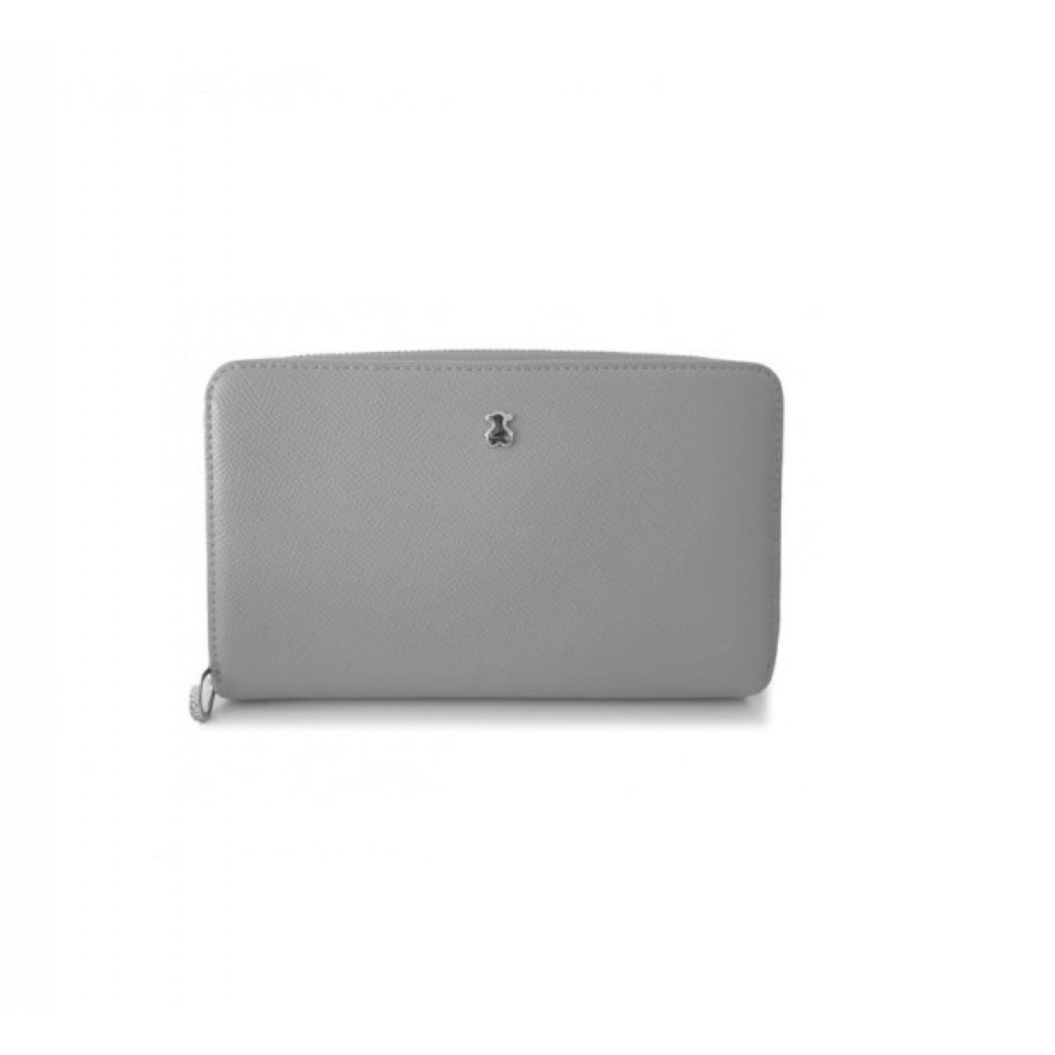 TOUS Women's Billetera M. New Dubai Saf. Tri-Plata Billfold, Silver, Medium