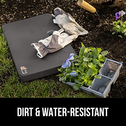 Image of GORILLA GRIP Extra Thick Foam Kneeling Pad for Gardening, 17.5x11 Charcoal