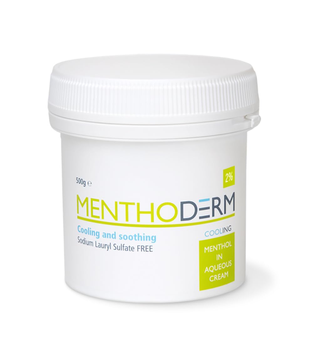 Menthoderm 2% Menthol in Aqueous Cream Pump 500g
