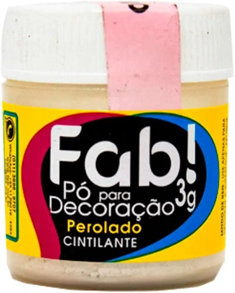 Pó para Decoração Perolado 3g Fab