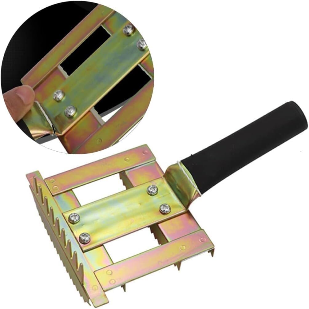 Fellpflegebürste for Hunde, Fellpflegewerkzeug for Schafe, 2 Stück, Fellpflege-Rechenkamm, Fellkamm, Dematting-Stripper for Tierkamm, Rinderkamm (Color : Pictue 1x3pcs)