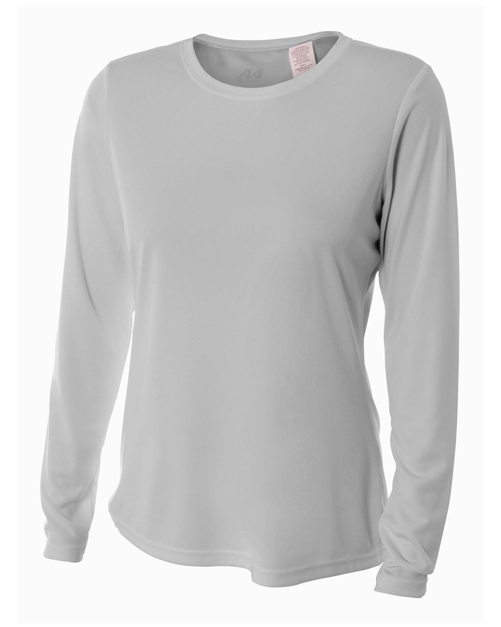 A4 Women’s Cooling Performance Crew Long Sleeve | Moisture-Wicking