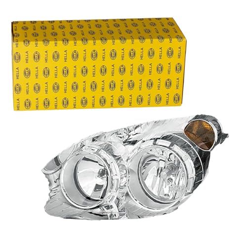 HELLA 1EG 270 370-621 Halogène Projecteur principal - pour p.e. Opel Astra H (A04) - chrome - ECE - pour circulation à droite - droite