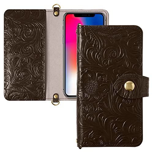 COVERARY �݊��i/���� Redmi Note 15 Pro+ 5G �P�[�X �蒠�^ 1���� �X�}�z�P�[�X �_�[�N�u���E�� �{�v �S�@��Ή� �x���g �� �t�����[ ���킢�� 100062881