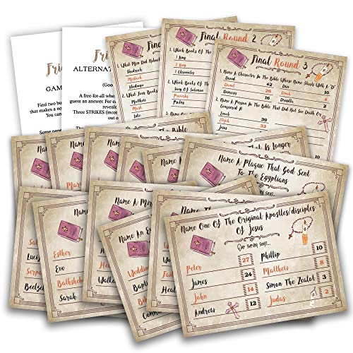 Juego de Trivia Bíblica Bible Trivia Game miniatura 1