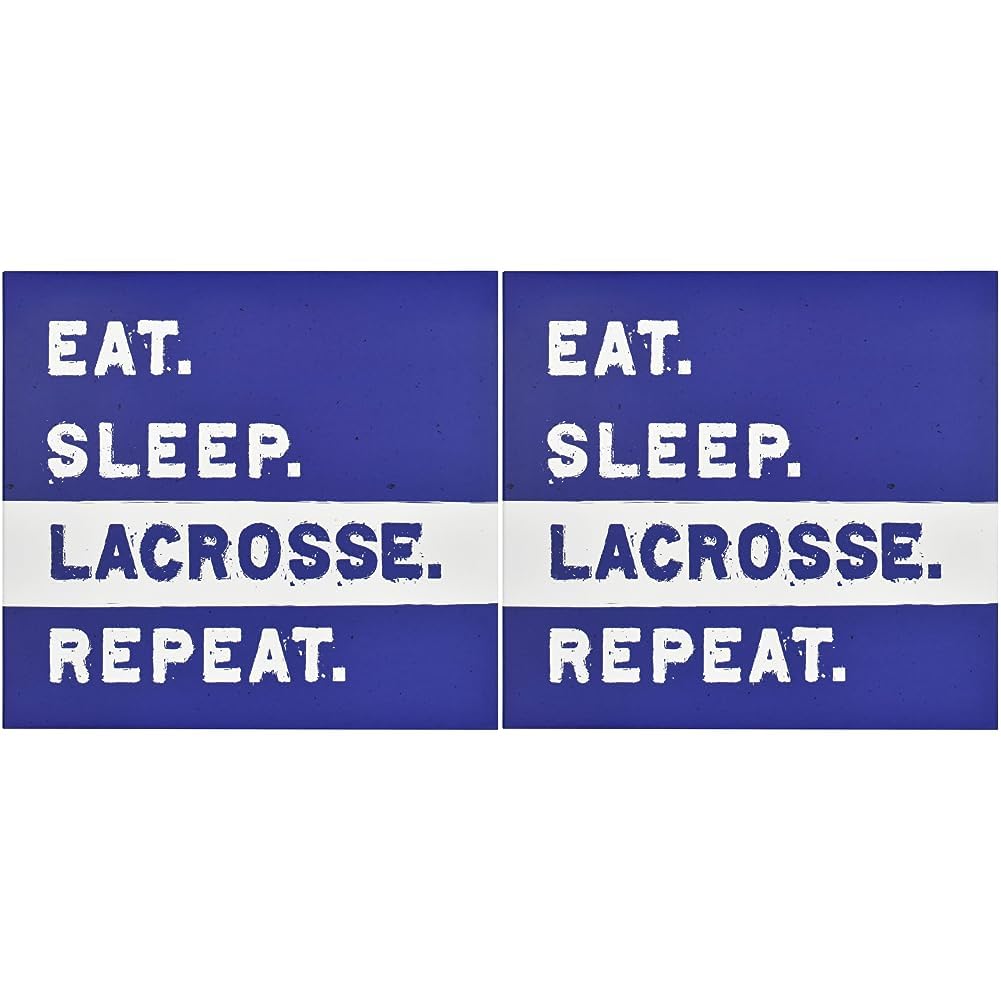 MCSExpandable 10-Page Sports Scrapbook Album with 12 x 12 Inch Pages, 13.5 x 12.5 Inch, Lacrosse (Pack of 2)