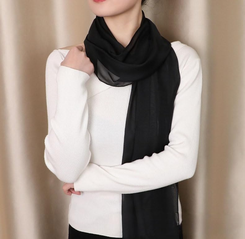 Xyueanlo Scarfs for Women Fashion Scarves Print Pattern Lightweight Sunscreen Scarf Wraps Shawls - Image 4