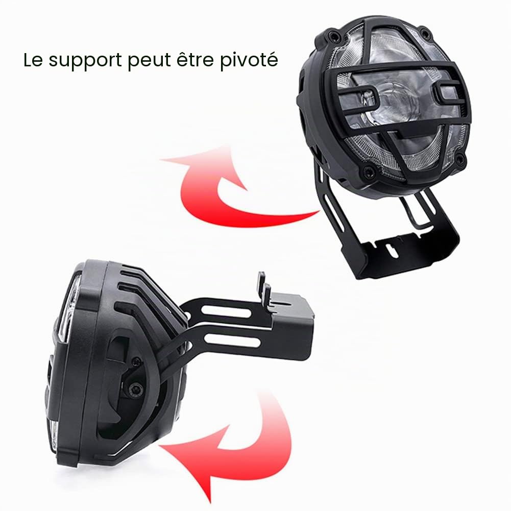 pour Vélo Électrique 36V 48V pour Vélo Électrique Lumière Étanche En Alliage D'aluminium pour Conduite Nocturne