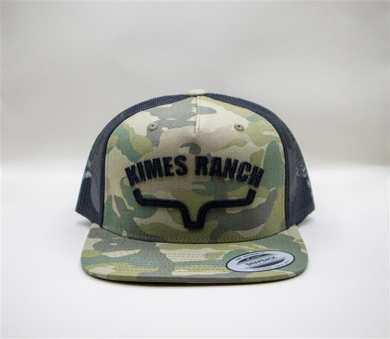 Image of Kimes Ranch Caps Adjustable Snapback Flatlands Trucker Hat