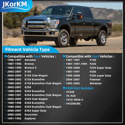 Image of FC920 Gas Cap, F4TZ-9030-C Fuel Gas Cap Replacement For Ford 1987-1997 Ford F-150 F-250 1998-2008 F-250 F-350 F-450 Super Duty 1989-1996 E-150 E250 E350 E450