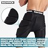 Bodyprox Protective Padded Shorts for Snowboard,Skate and Ski,3D Protection for Hip,Butt and Tailbone #4