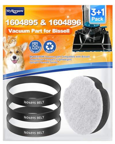 Vacuum Filter Compatible with Bissell Powerforce Compact Upright Vacuum