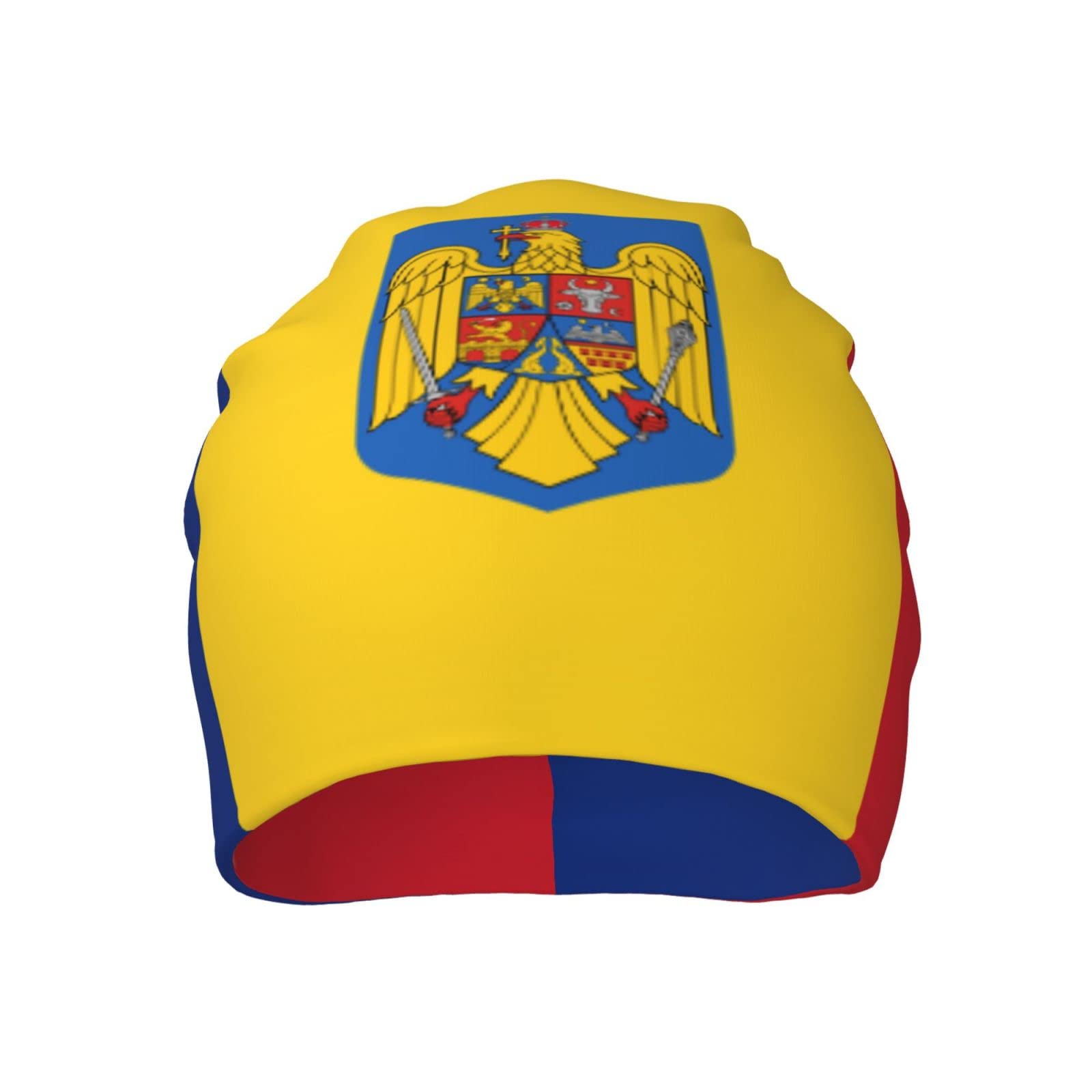 Romania Flag Romanian Adult Men's Knit Hat Slouchy Beanie Hats Skull Winter Knit Cap