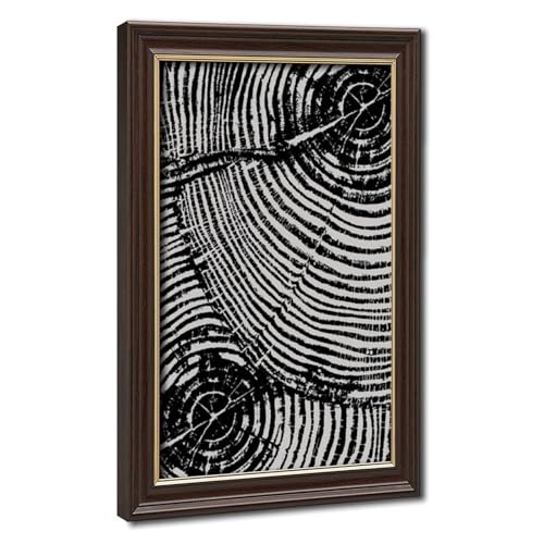 Décoration murale pour salon en toile motif forêt scandinave