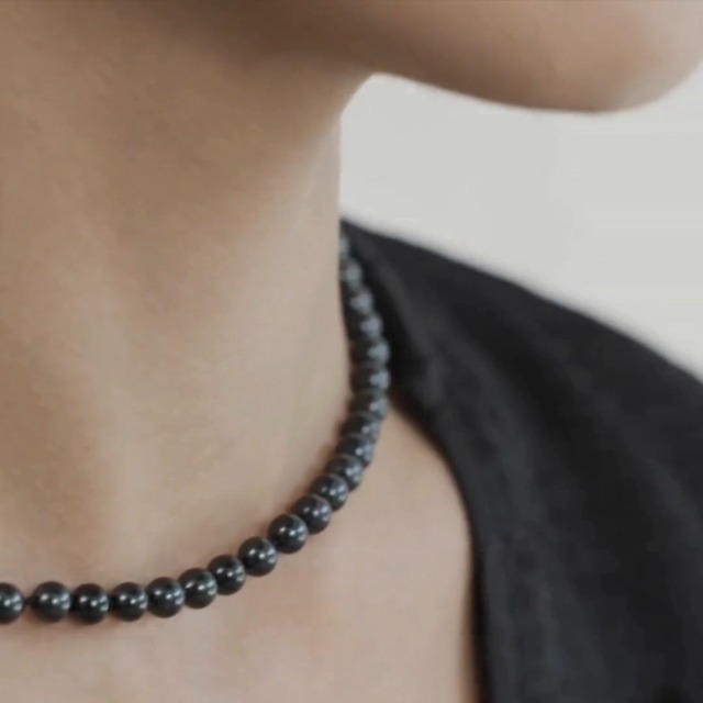 Amazon.com: The Pearl Source 5.5-6.0mm Black Akoya Japanese Pearl