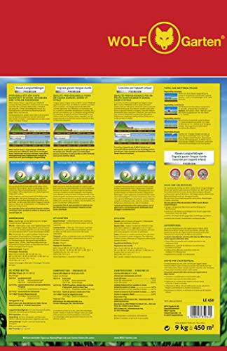 WOLF-Garten - Rasen-Langzeitdünger »Premium« 120 Tage LE 450, 3830045 - Image 5