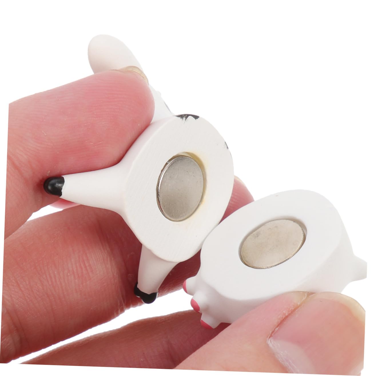 Cabilock 5 Juegos Imanes De Nevera De Vaca Ardilla Pequeños Juguetes De Peluche Pizarra para Frigorífico Mascota Lavavajillas Perro Rata De Juguete Vaca Imanes Lindos Imanes Resina