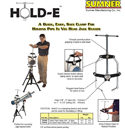 Hold-E Pipe Hold Down 3/4-6"