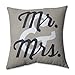 Pillow Perfect Mr. and Mrs. poduszka dekoracyjna, 45 cm