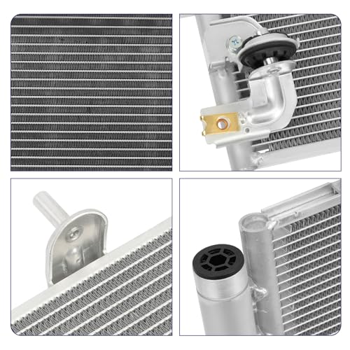 Image of Air Conditioning A /C Condenser Compatible with Subaru Legacy Outback # 3314, 94885, 73210AG000, 73210AG01A, 9895577800