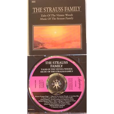 THE STRAUSS FAMILY. TALES OF THE VIENNA WOODS & MUSIC OF THE STRAUSS FAMILY. 1991 IMPORT CD. SYCD 6026