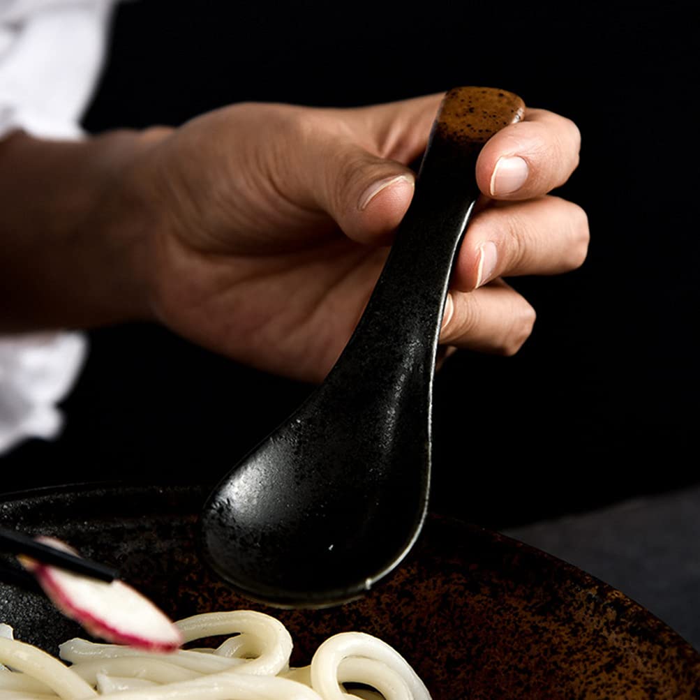 Keramische Soeplepel, Ramen Noodle Soeplepels, Soeplepels Keramische Soeplepel, Ramen Noodle Soeplepels, Soeplepels
