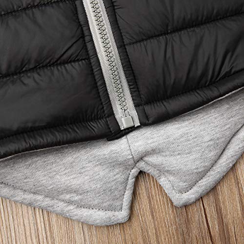 Image of Winter Coats for Toddler Kids Baby Boys Girls Padded Light Puffer Jacket Outerwear Infant Down Jacket with Hoods