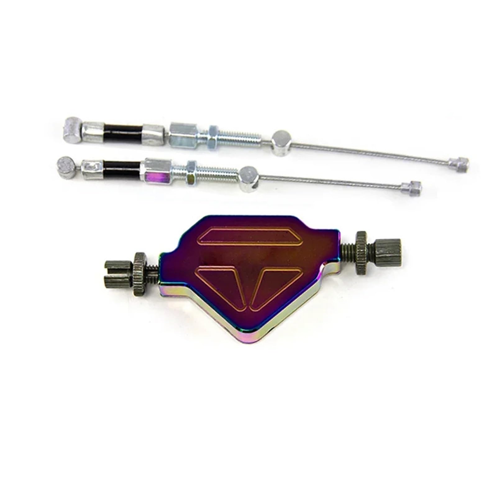 BCHIAON Clutch Cable Motorcycle Fit for Kawasaki Ninja KX for Suzuki GSR GSXR Motorcycle Easy Pull Clutch System Stunt Lever(Colour)