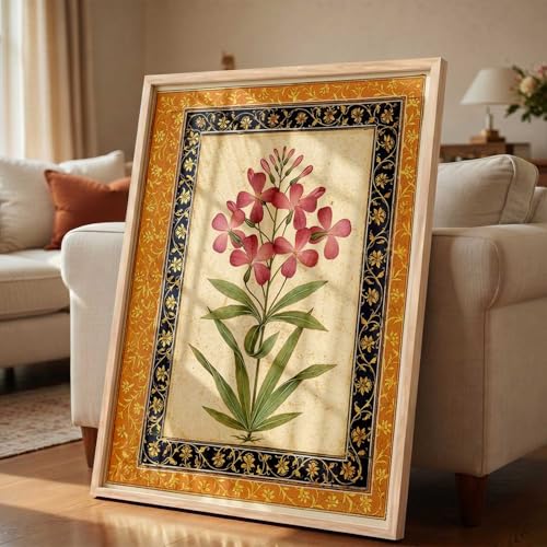 Image of kotart Indian Traditional Art Wall Painting Home Decoration With Frame For Living Room Bed Room Hotel Wall Decor Digital Reprint Engineered Wood (14X20 inch)