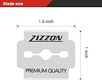 Vista 2 de ZIZZON Cuchillas de repuesto para afeitadora de callo, 100