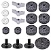 18Pcs Cymbal Accessories Cymbal Stand Felt Hi-Hat Clutch Cup Wing Drum Kit