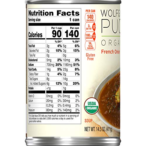 Wolfgang Puck Organic French Onion Soup, 14.5 oz. Can (Pack of 12) - Thumbnail 5