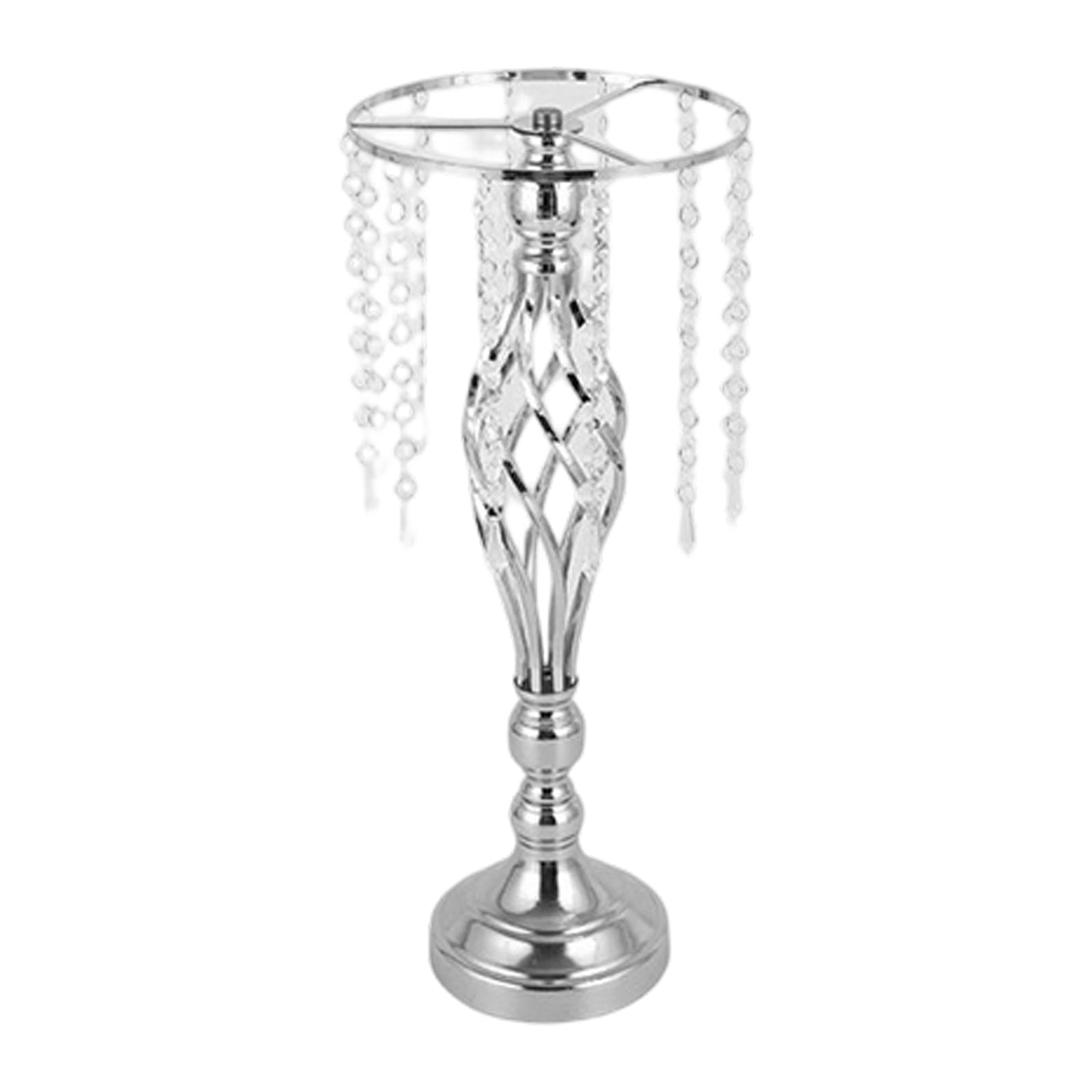 Centerpieces for Tables Crystal Flower Stand Flowers Vase Flowers Arrangement Baptisms Party Decorations Crystal Flower