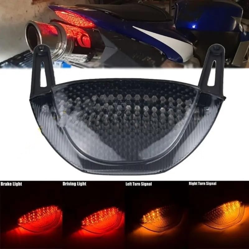 Moto Faros Freno Trasero​ Luz trasera de freno LED para motocicleta
