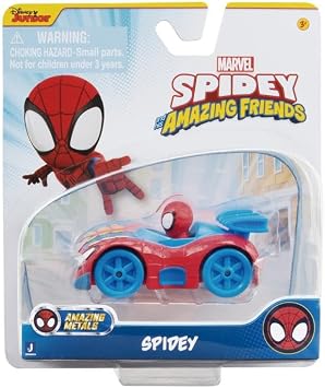 Spidey and his Amazing Friends Amazing Metals Race Car 164 Scale Spidey