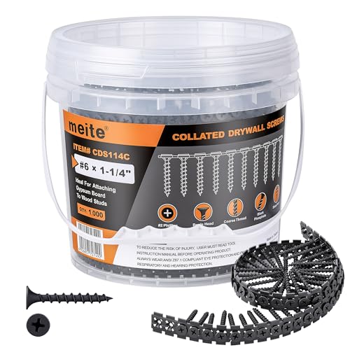 meite Collated Drywall Screw 1000 Count