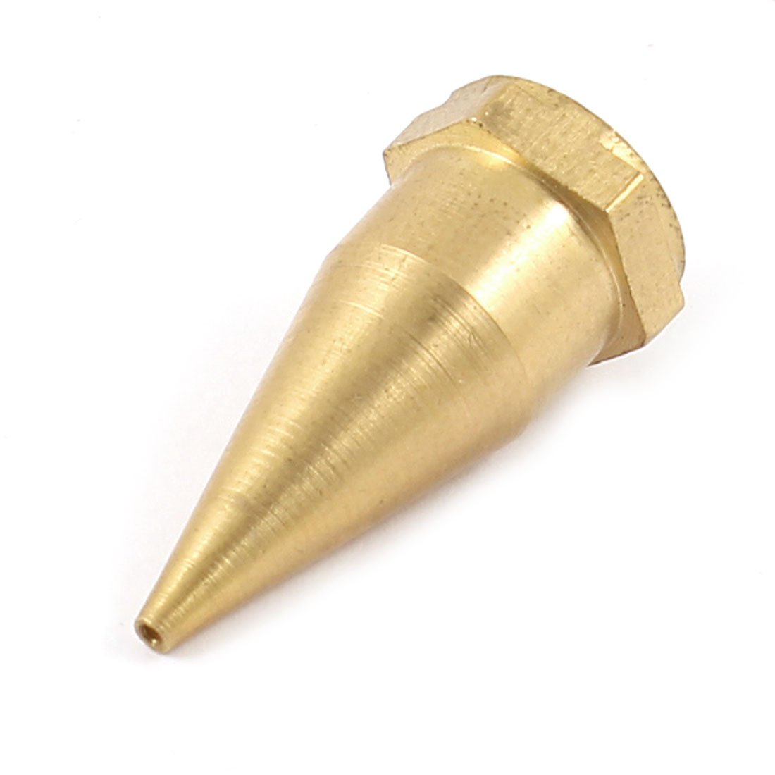 Uxcell Women's Gold Sourcingmap Brass 1/8Pt Threaded Nozzle Tip Tone Oil Spray Gun Part